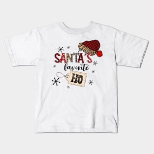 Santa's Favorite Ho Kids T-Shirt